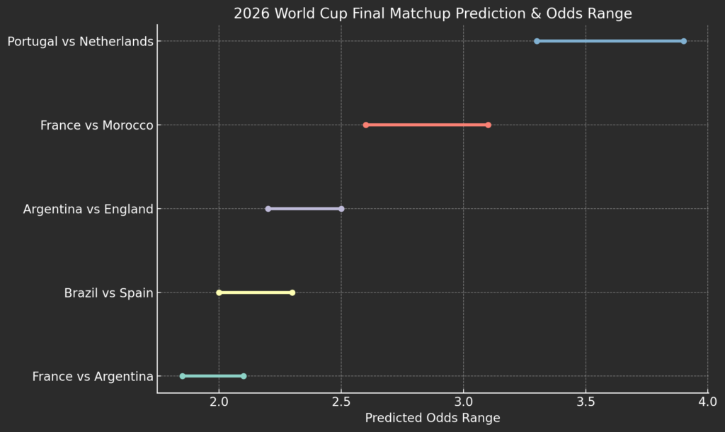 Unlock the Final Showdown: Top 5 Most Likely 2026 World Cup Final Matchups & Betting Odds